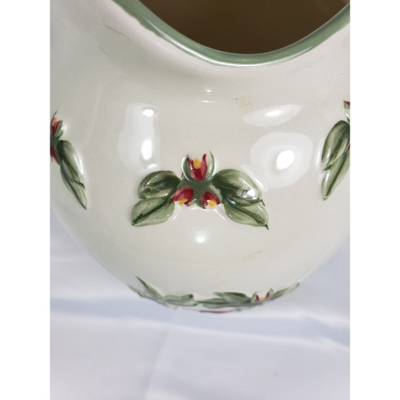 A SPECIAL PLACE Ceramic Pitcher 2002 Vtg 2 Quarts Holiday Micro Dshwshr Freezr - Picture 6 of 9